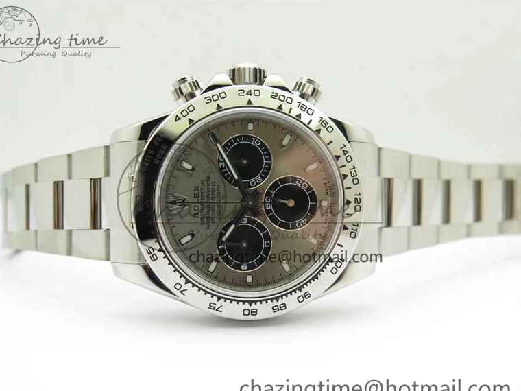 Dial A7750 KKF on Steel Gray Edition Bracelet SS Daytona 1:1 116509 Best 904L 0821